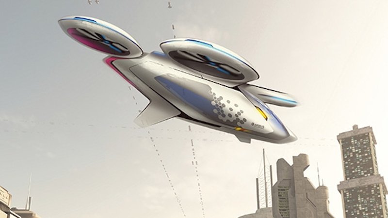Airbus разрабатывает беспилотное летающее такси