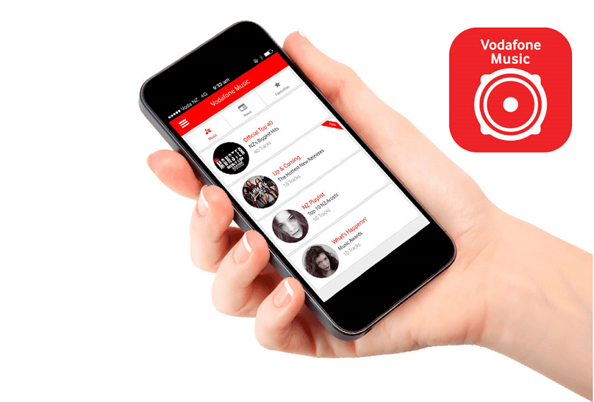 Vodafone Украина запустил музыкальный сервис Vodafone Music