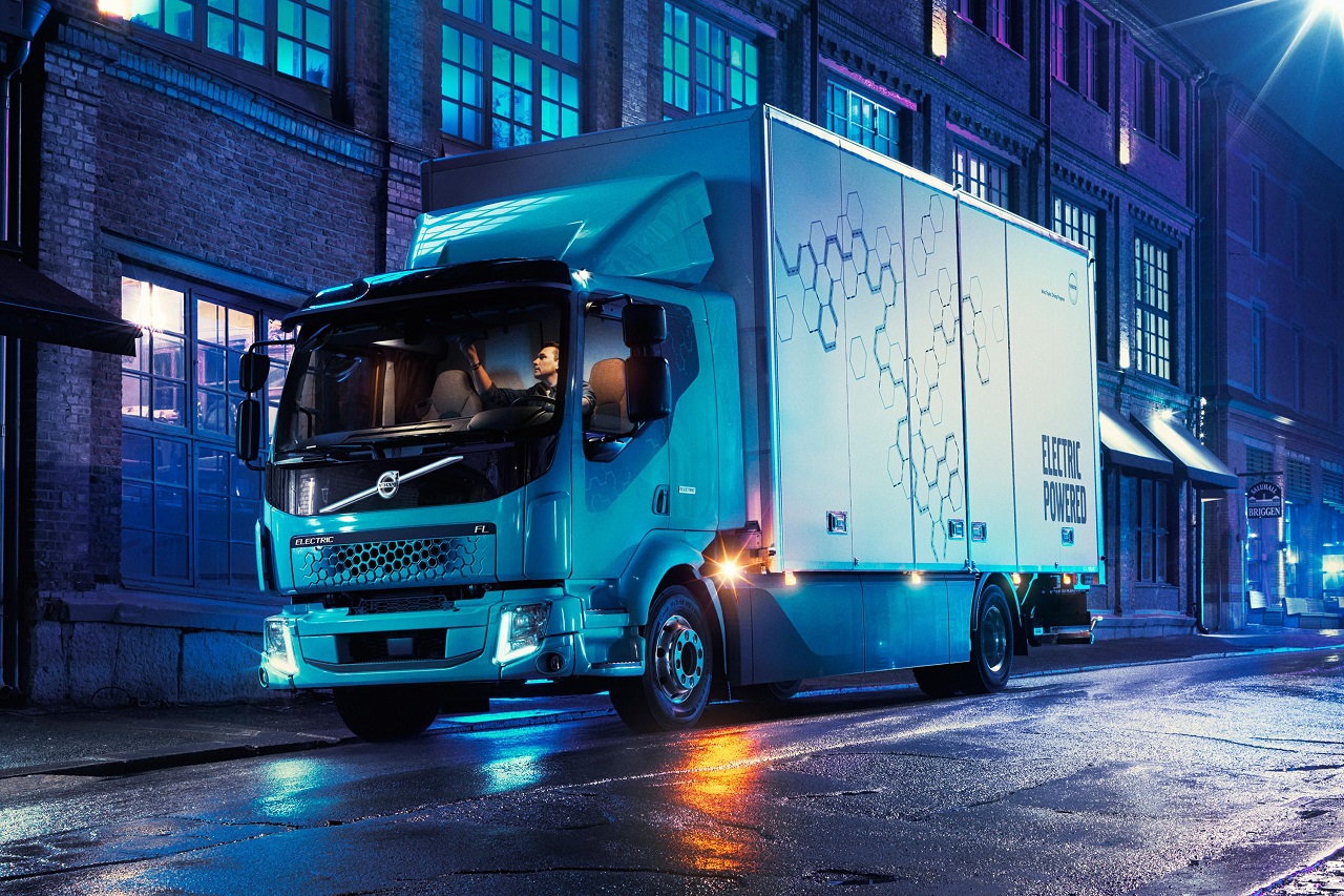 Volvo has produced a city electric truck Volvo FL Electric