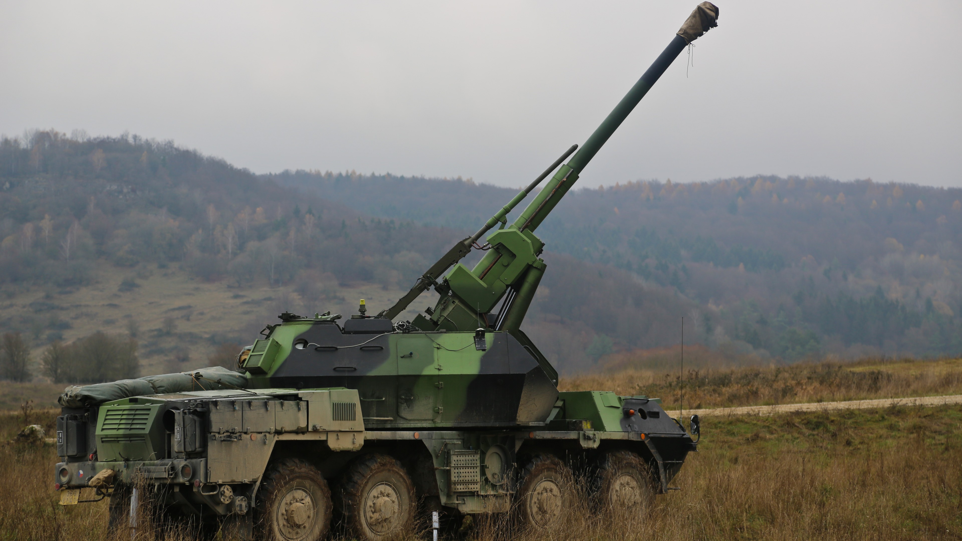 APU is sent to the advanced Dana self-propelled guns received from a NATO member state (video)