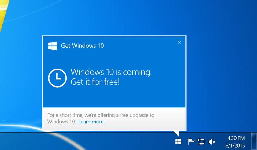 Обновление Windows 10 появилось в прямом эфире прогноза погоды