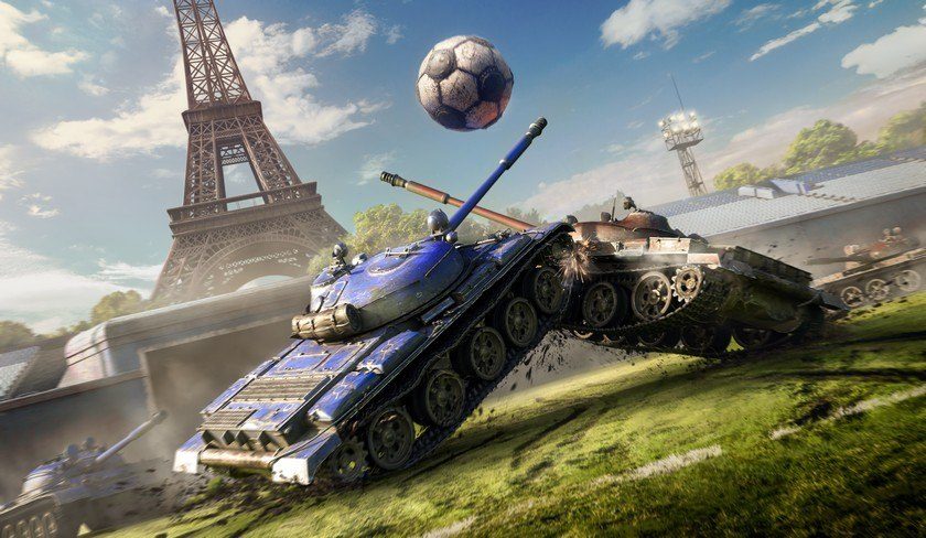 Футбол на танках: новый режим World of Tanks