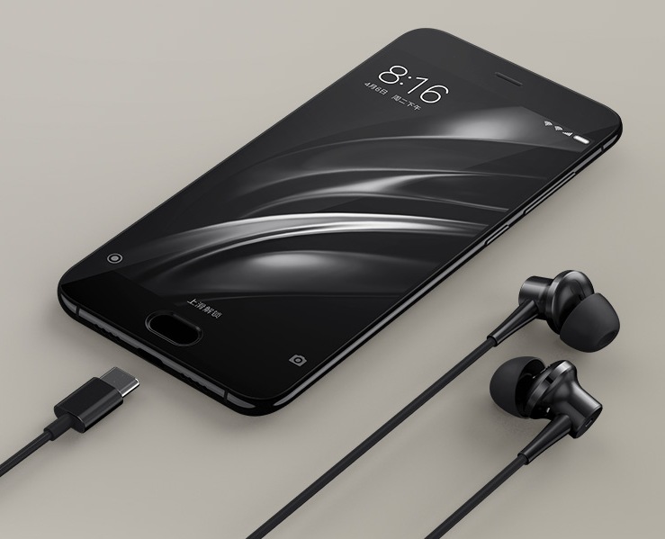 Xiaomi released headphones with USB Type-C for Mi 6 and not only