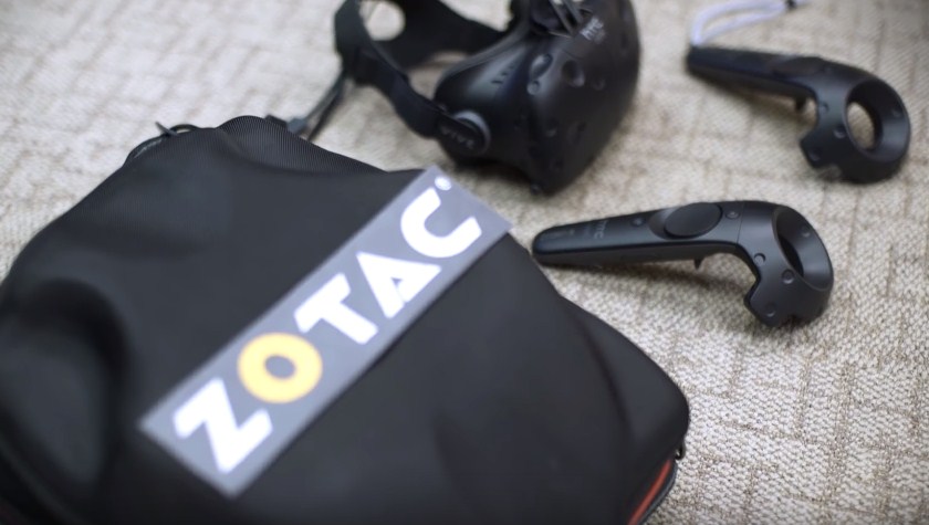 Рюкзак виртуальной реальности ZOTAC Mobile VR