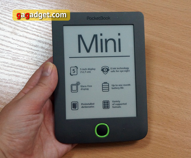 Беглый обзор пятидюймового ридера PocketBook Mini 515-2