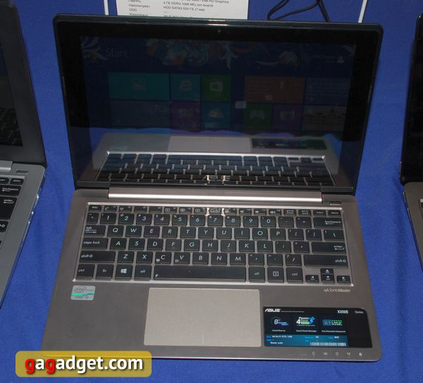 Технопарк: презентация ноутбуков и планшетов Asus на Windows 8-7