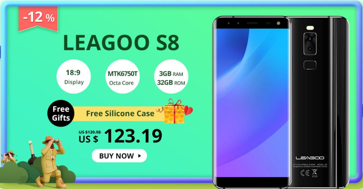 LEAGOO отмечает первую годовщину и дает скидку 50% на свои топовые смартфоны-4