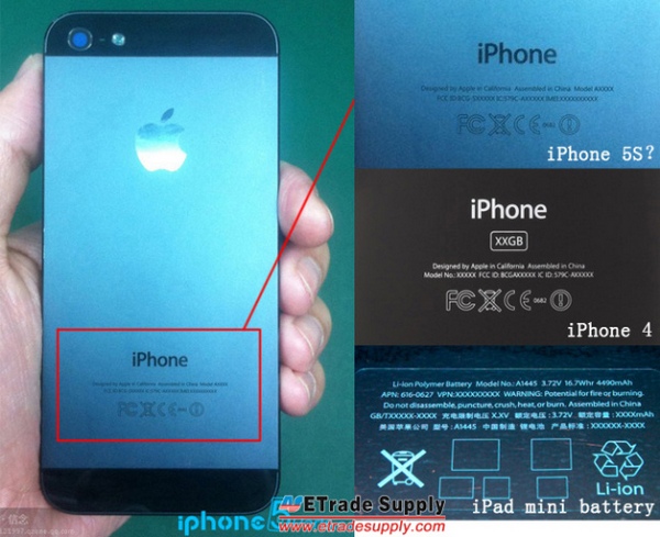 Первые фотографии корпуса для iPhone 5S?