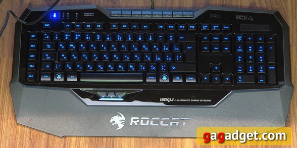 Микрообзор геймерской клавиатуры Roccat Isku