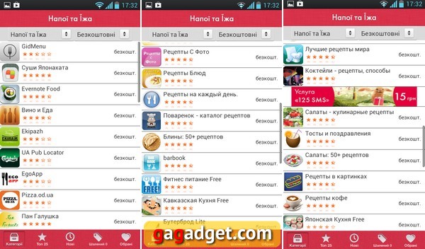 Обзор Android-приложений: о полезной еде и вкусных напитках