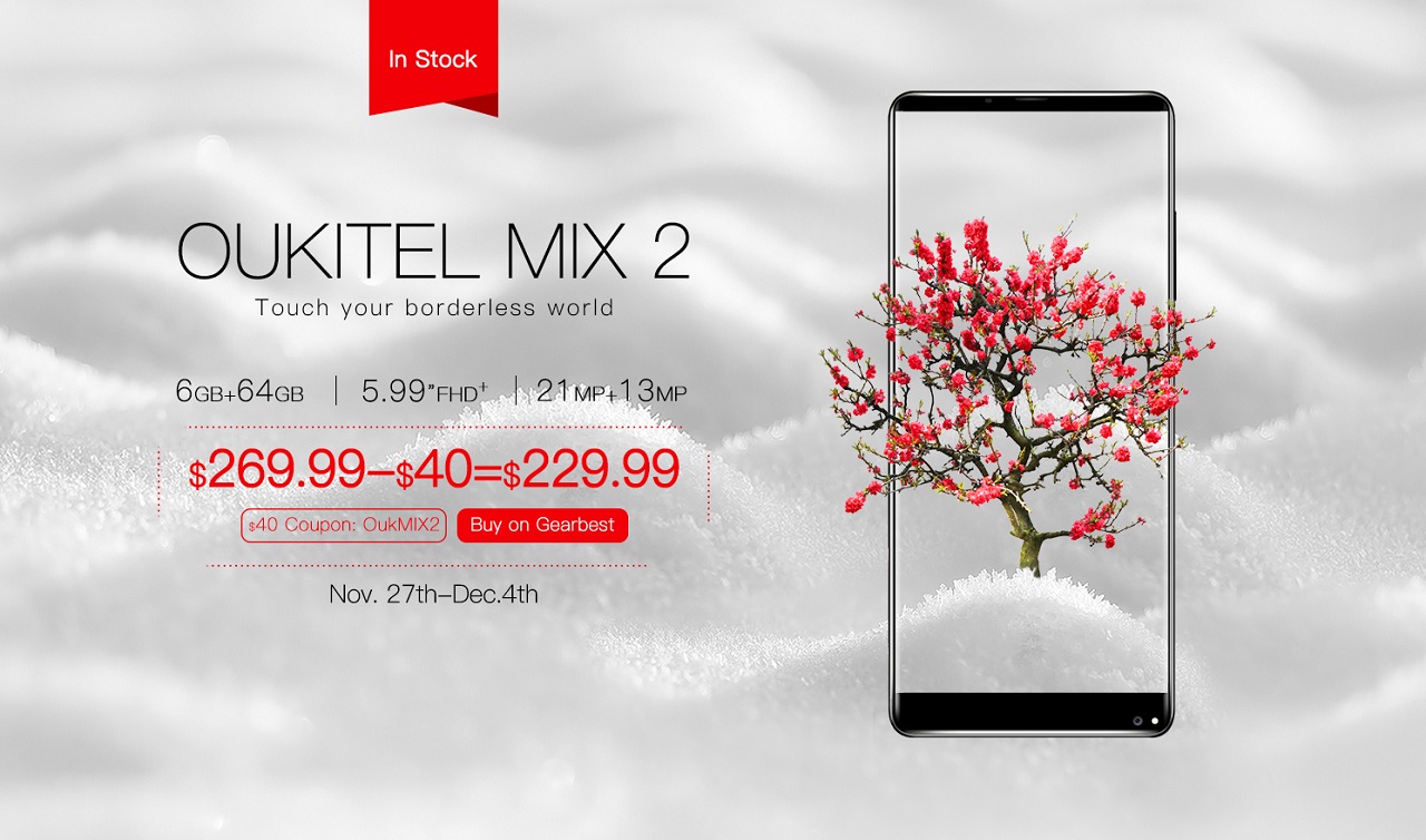 OUKITEL MIX 2 против Xiaomi MIX 2: внешний вид и скорость работы