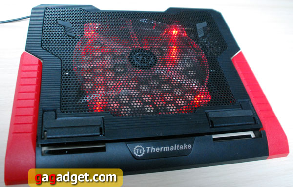 Микрообзор охлаждающей подставки под ноутбук Thermaltake Massive 23 GT-4