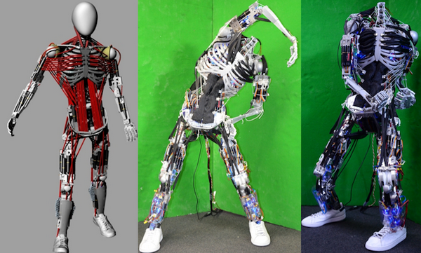 Знакомьтесь, безголовый робот Кенширо со скелетом, как у человека (видео)