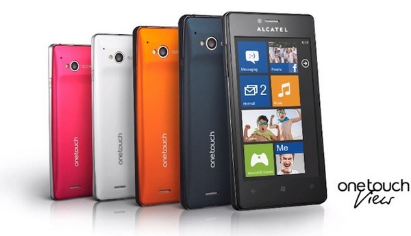 Alcatel One Touch View: первый смартфон компании на Windows Phone 7.8
