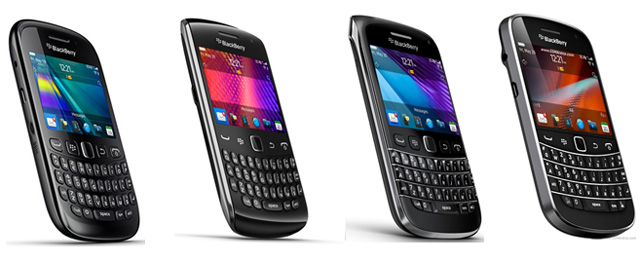 МТС Украина собирается запустить 4 модели Blackberry в феврале-2