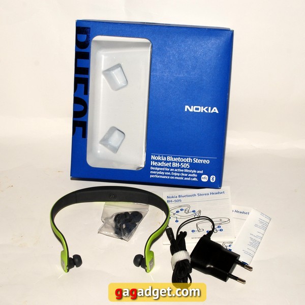 Микрообзор беспроводной стереогарнитуры Nokia BH-505