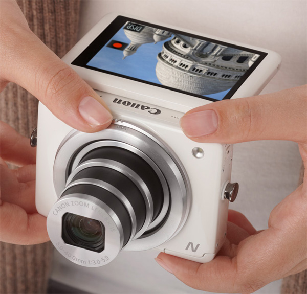 Canon PowerShot N: умилительная маленькая камера с поддержкой Wi-Fi-11