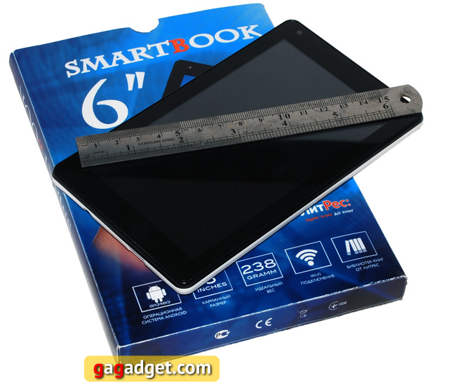 Обзор Senkatel SmartBook 6" (T6001): и снова здравствуйте