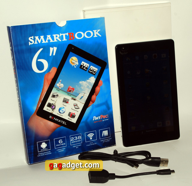 Обзор Senkatel SmartBook 6" (T6001): и снова здравствуйте-2