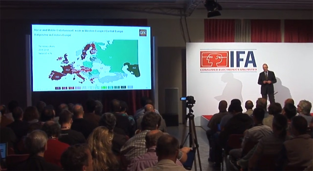 Технопарк: презентация выставки  IFA 2013