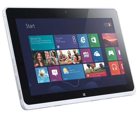 Acer Bulgari: 11.6-дюймовый планшет на Windows 8 с retina-экраном и процессором Haswell