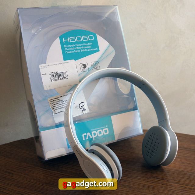 Обзор Bluetooth-гарнитуры rapoo H6060-2