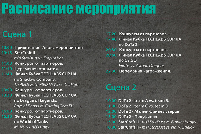 Украинский финал киберфестиваля TECHLABS CUP UA 2013 состоится в эту  субботу-3