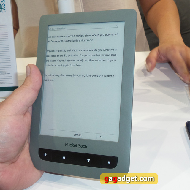 Уникальный чехол CoverReader и планшеты PocketBook на выставке IFA 2013 своими глазами-6