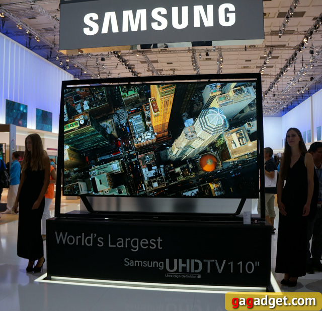 Павильон Samsung на выставке IFA 2013 своими глазами