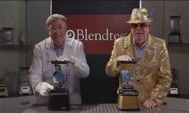 Видео: золотой iPhone 5S выдержал испытание блендером (на самом деле нет)