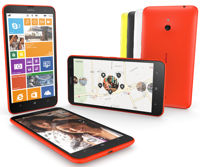 Nokia Lumia 1320: 6-дюймовый экран, 2-ядерный процессор и 5-мегапиксельная камера за $340