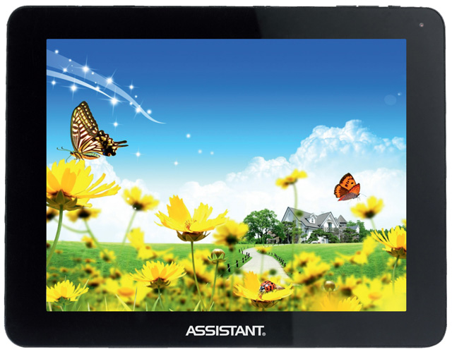 ASSISTANT AP-804: Планшетный ПК с уже встроенным 3G-модемом!