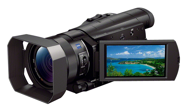Sony FDR-AX100E — 4K для любителей домашнего видео