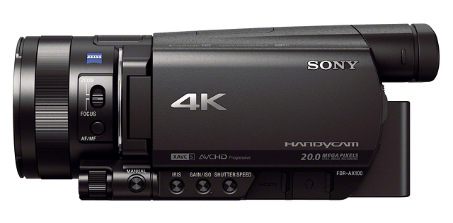 Sony FDR-AX100E — 4K для любителей домашнего видео-2