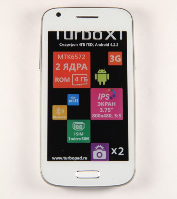 Обзор смартфона Turbo X1-4