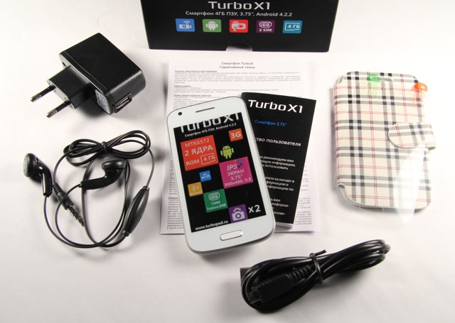 Обзор смартфона Turbo X1-2