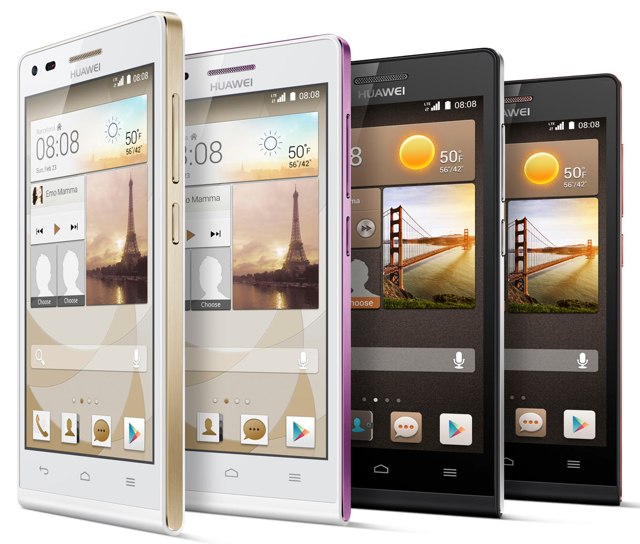 Huawei Ascend G6: 4.5-дюймовый qHD-дисплей и толщина 7.5 мм (видео)