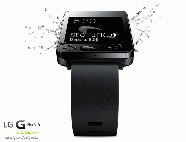 LG G Watch: совместимость с Android 4.3 и защита категории IP67-2