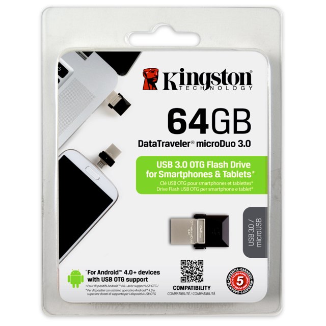 Конкурс! Выиграй 64-гигабайтный USB-накопитель Kingston DT microDuo с USB 3.0