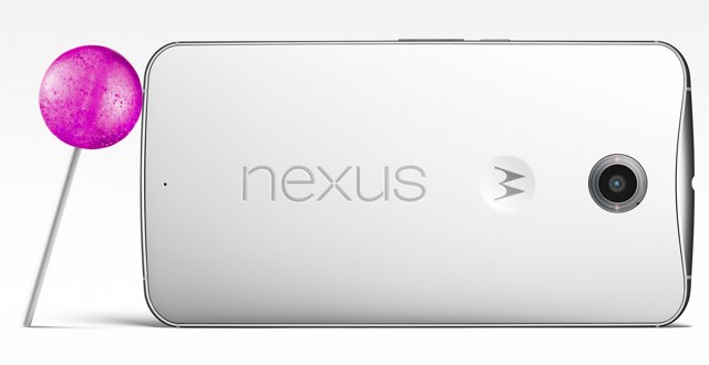 Nexus 6: шестидюймовый Lollipop