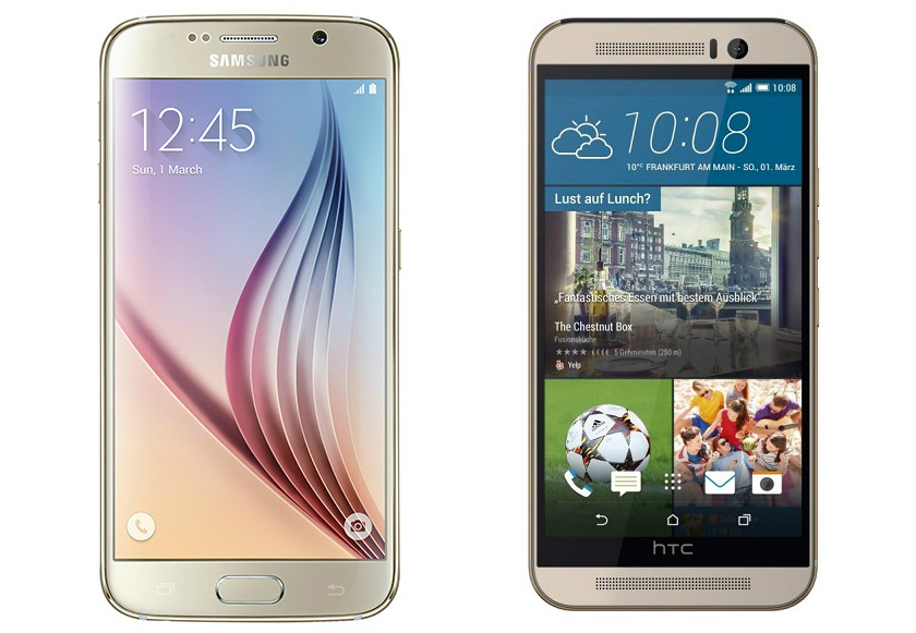 Сравнение характеристик Samsung Galaxy S6 и HTC One M9