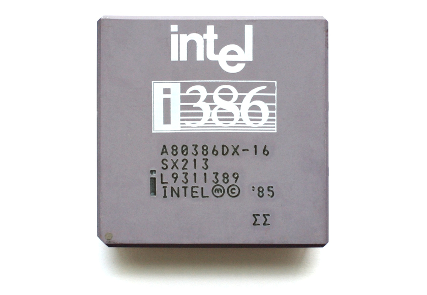 История процессоров Intel. 386: первый 32-разрядный