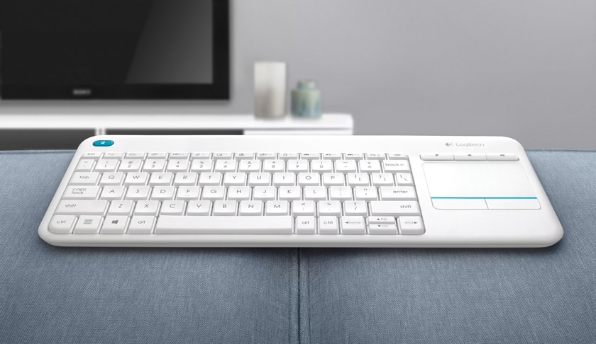 Logitech K400 Plus: беспроводная клавиатура  с тачпадом