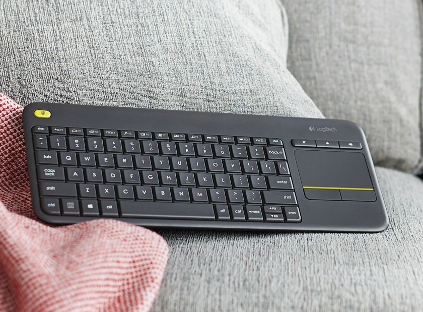 Logitech K400 Plus: беспроводная клавиатура  с тачпадом-3