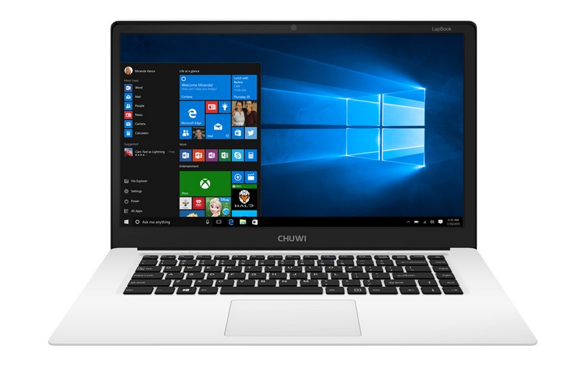 Chuwi LapBook: доступный ноутбук на Windows 10