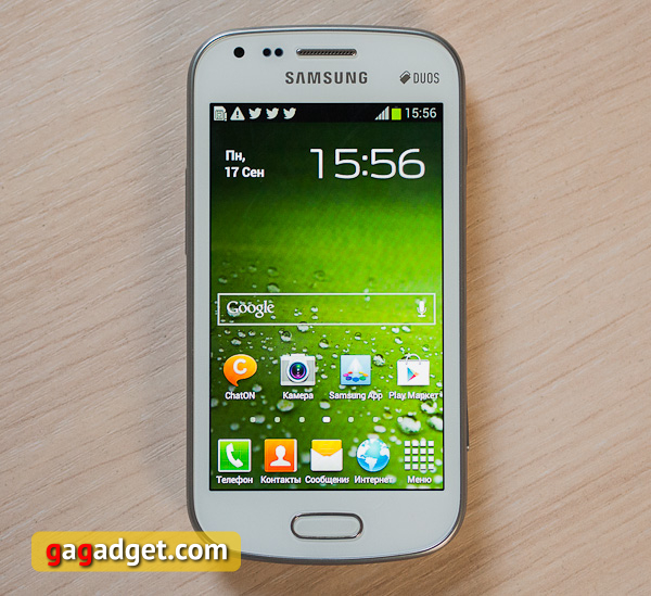 Беглый обзор «двухсимного» Android-смартфона Samsung Galaxy S Duos (GT-S7562)-2