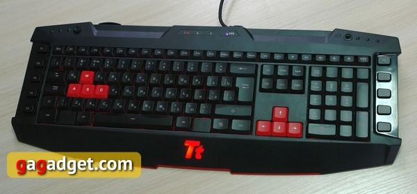 Микрообзор игровой клавиатуры Tt eSPORTS Challenger Pro 