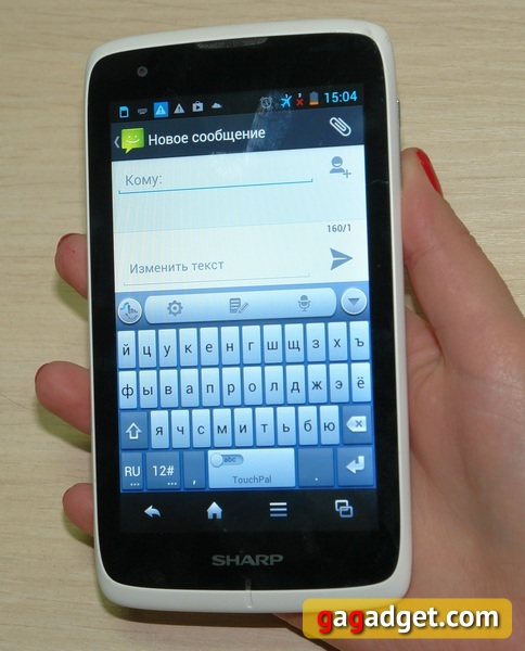 Обзор смартфона Sharp SH530U с пятидюймовым экраном и поддержкой двух сим-карт