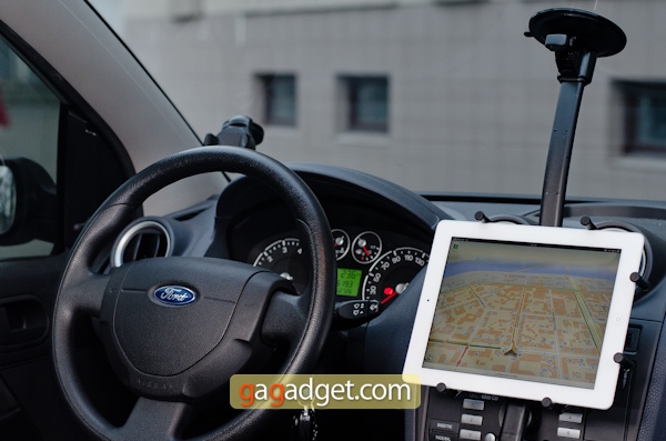 Микрообзор автомобильного держателя для iPad LUXA2 H7