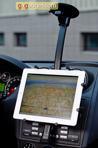 Микрообзор автомобильного держателя для iPad LUXA2 H7-2